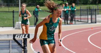 Saint Leo Cross Country Women's Page Patterson running