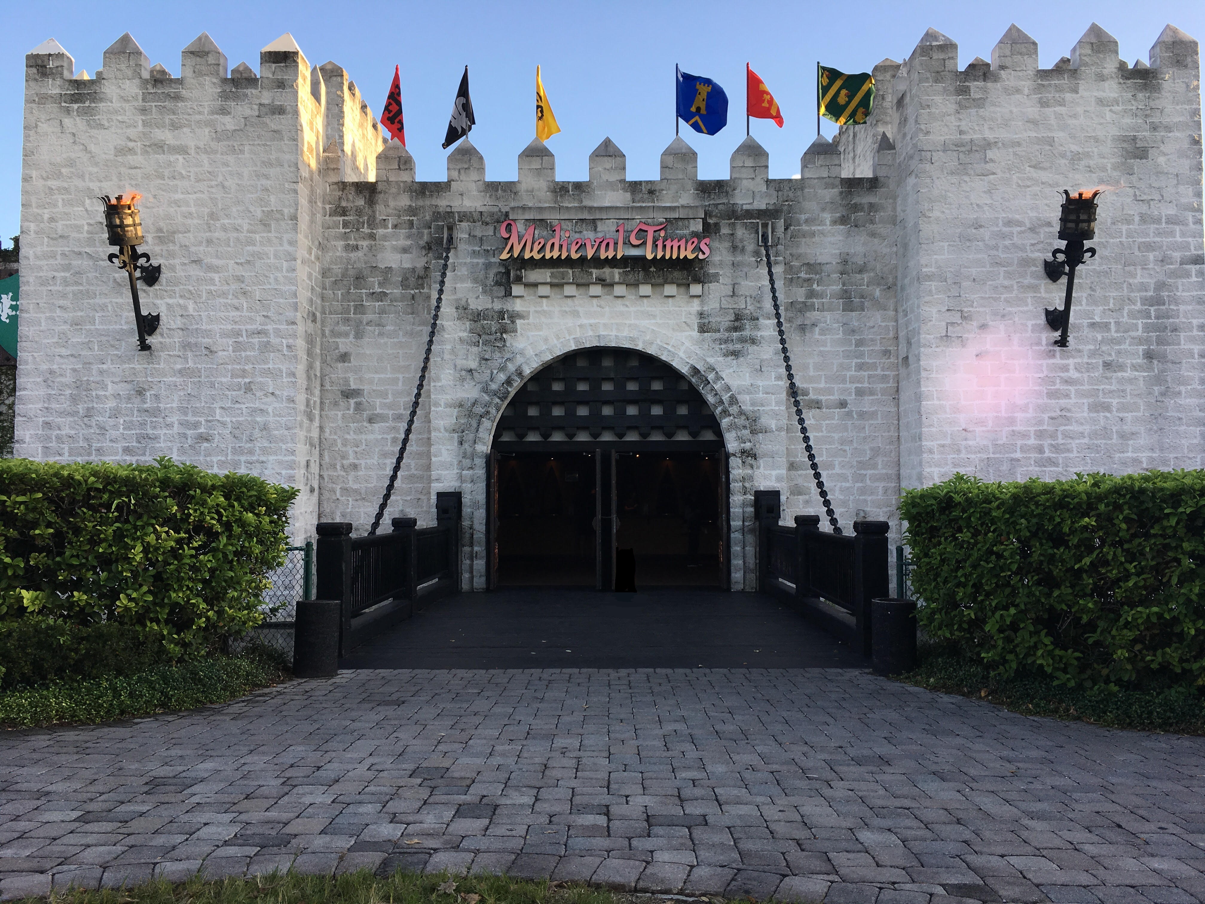 Castle in Medieval Times in Orlando