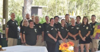 Group photo of the attendees of the 1st Annual Breakin' for Badges: Inaugural Clay Shoot Classic