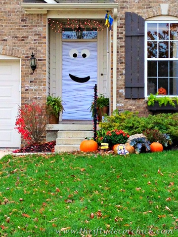 door Halloween decoration 