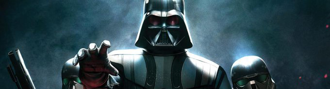 Darth Vader graphic from the Star Wars franchise