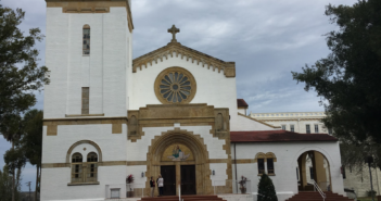 Outside view of the Saint Leo Abbey Church