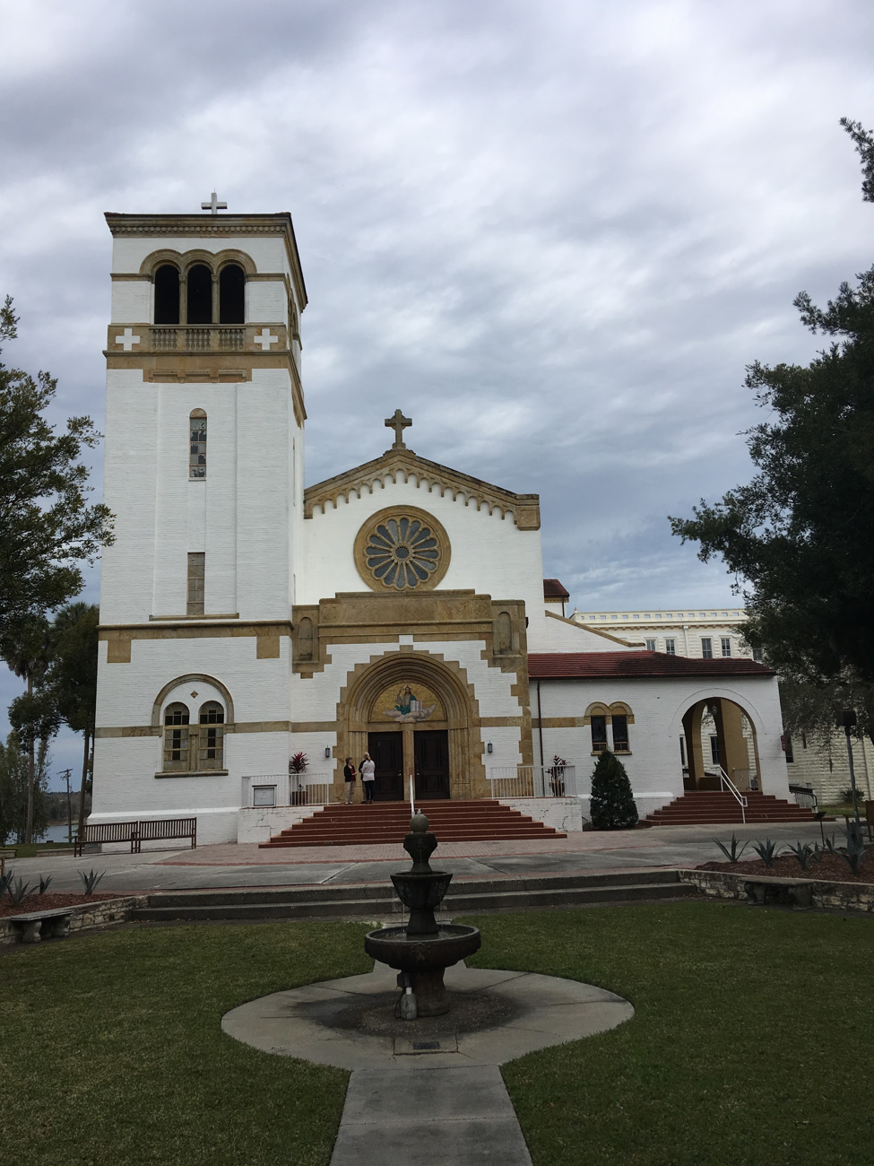 Outside view of the Saint Leo Abbey Church