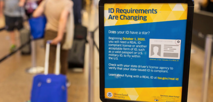 Security checkpoint at Seattle-Tacoma International Airport.