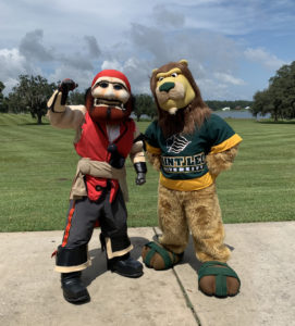 University Campus was ignited with the flames of excitement as Captain Fear and Fritz the Lion made special appearances at the launch. 