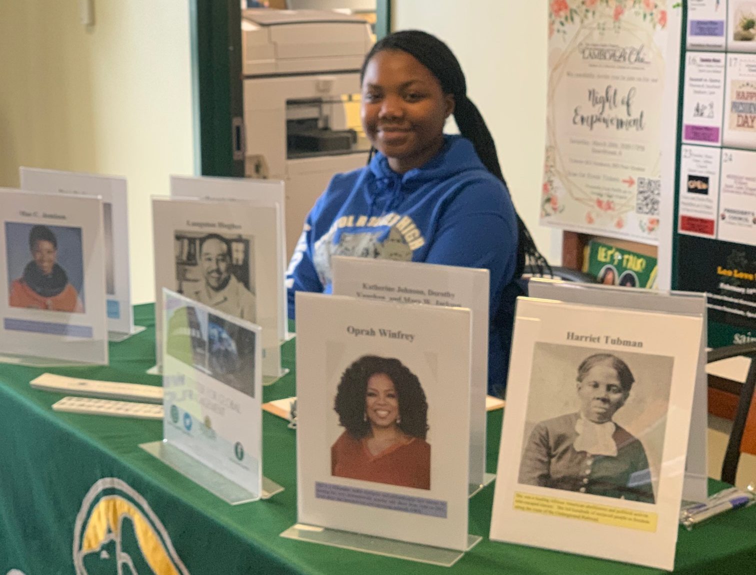 Saint Leo showed their appreciation for black history month by demonstrating to student’s important figures in history.