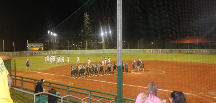 Handshakes between the teams after the game is a beautiful display of sportsmanship.