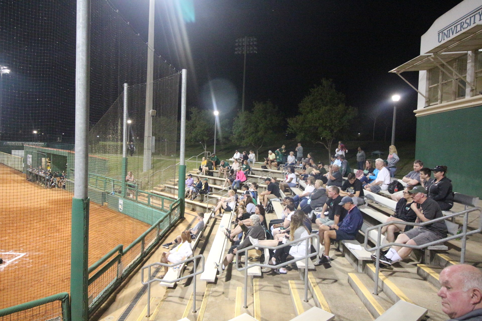 The Softball Fans’ loyalty speaks volumes, as they spent nearly four4 hours cheering nonstop. 