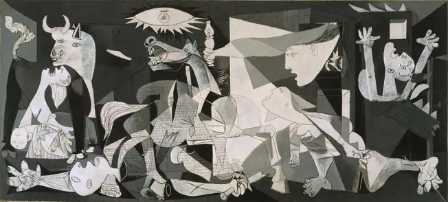 Guernica was created by Pablo Picasso in 1937. (London Evening Standard)