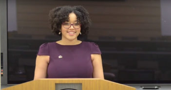 SGU President Celine-Deon Palmer praised the work of her Executive Board and conveyed her appreciation for the administration of Saint Leo University, for addressing the concerns of the students. Her address can be found at our YouTube Channel The Lions’ Pride Media Group.