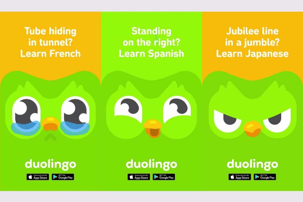 Duolingo has a ‘steak’ feature which shows how many days in a row you’ve practiced your language of choice; the streak is often a motivator for days when practicing isn’t a top priority. 