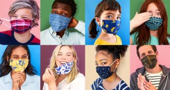 Cloth face masks are widely available and very customizable if you can get a little crafty with them.