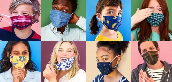 Cloth face masks are widely available and very customizable if you can get a little crafty with them.
