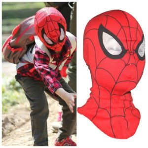 Get creative! Masks like this cosplay Spiderman hood can be repurposed into everyday face masks that will lighten the mood no matter where you go. 