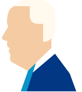 Joe Biden head graphic