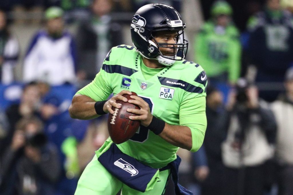 Pictured is Russel Wilson, leading MVP candidate and former Super Bowl-winner. He hasn’t won MVP yet, but is looking for his first this season. (Picture from sbnation.com)