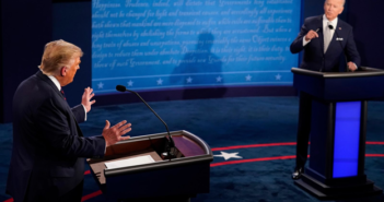 CNN Politics reported that Vice President Joe Biden won the first presidential debate. Source: Morry Gash/AP