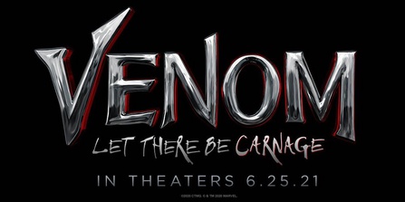 Promotional graphic for "Venom: Let There Be Carnage"
