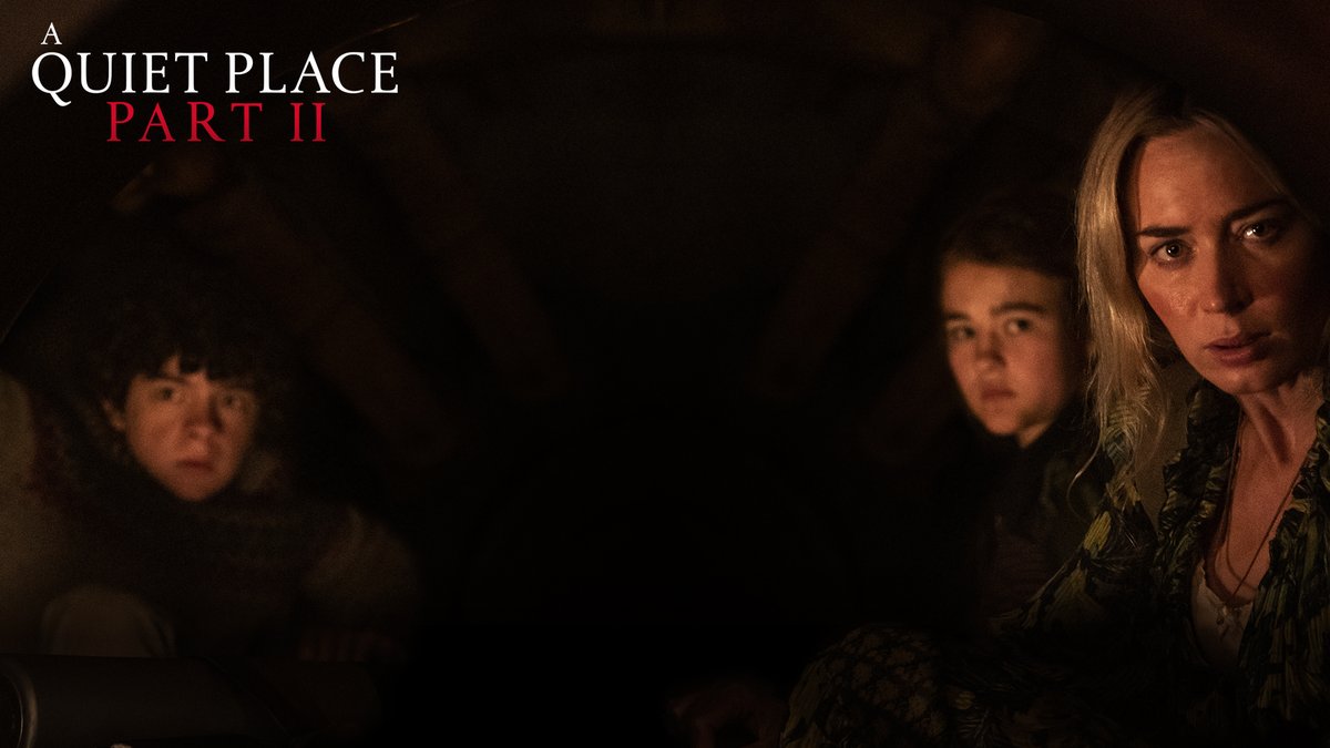 Promotional graphic for "A Quiet Place Part II"