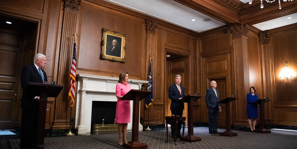 Members of U.S government standing