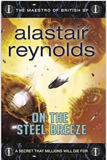Book cover of On the Steel Breeze by Alastair Reynolds