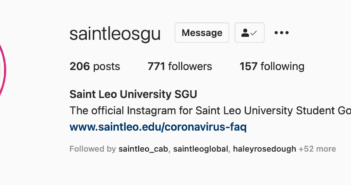 Saint Leo University SGU Instagram page