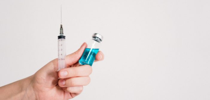 Vaccine in hand