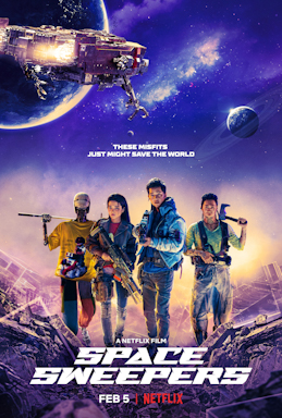 Space Sweepers Netflix promotional graphic