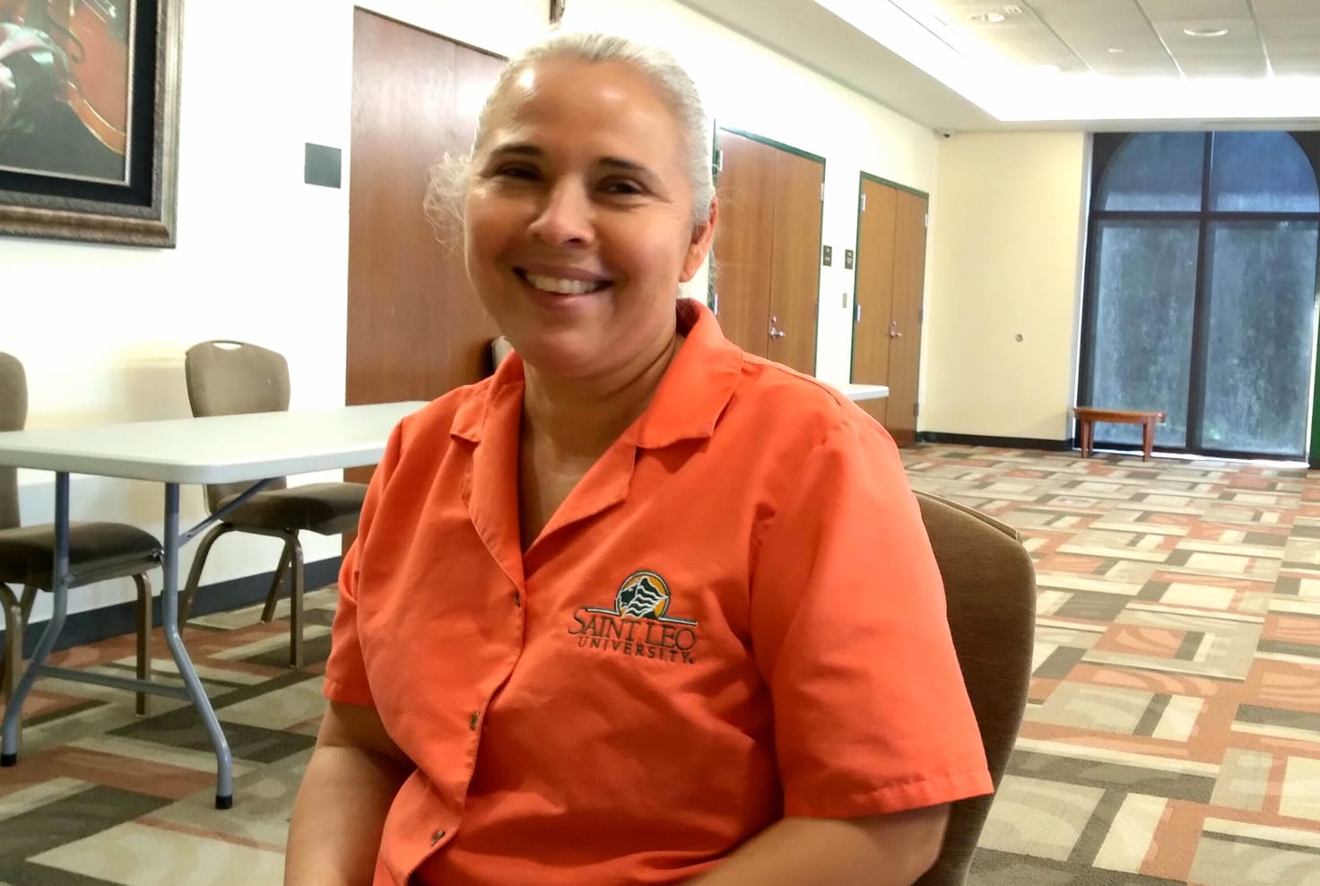 Veronica Menriquez, Saint Leo Worker