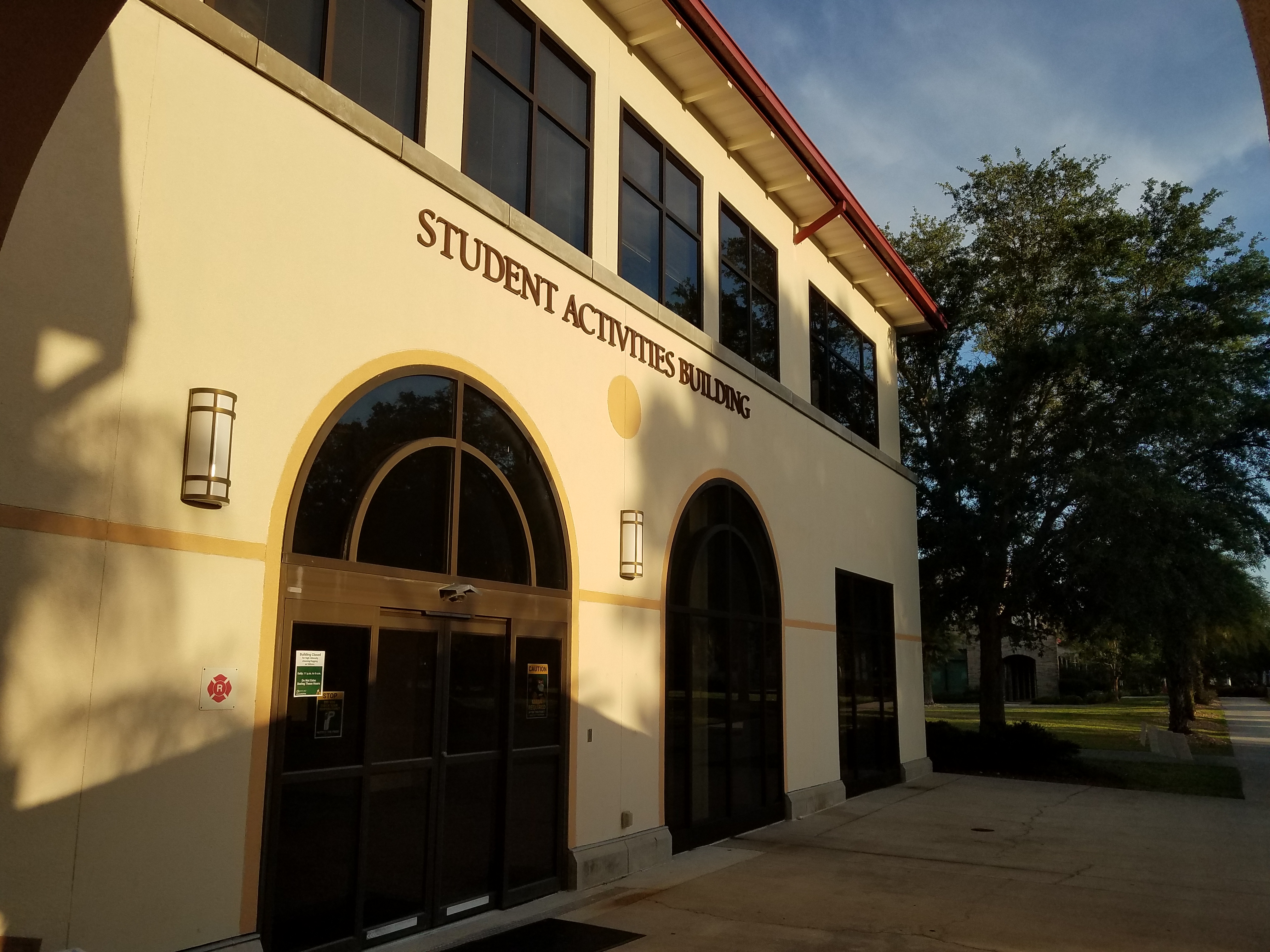 the student activities building