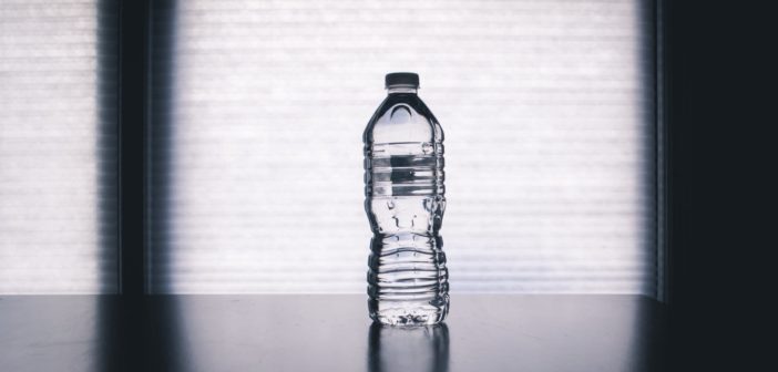 A bottle of water